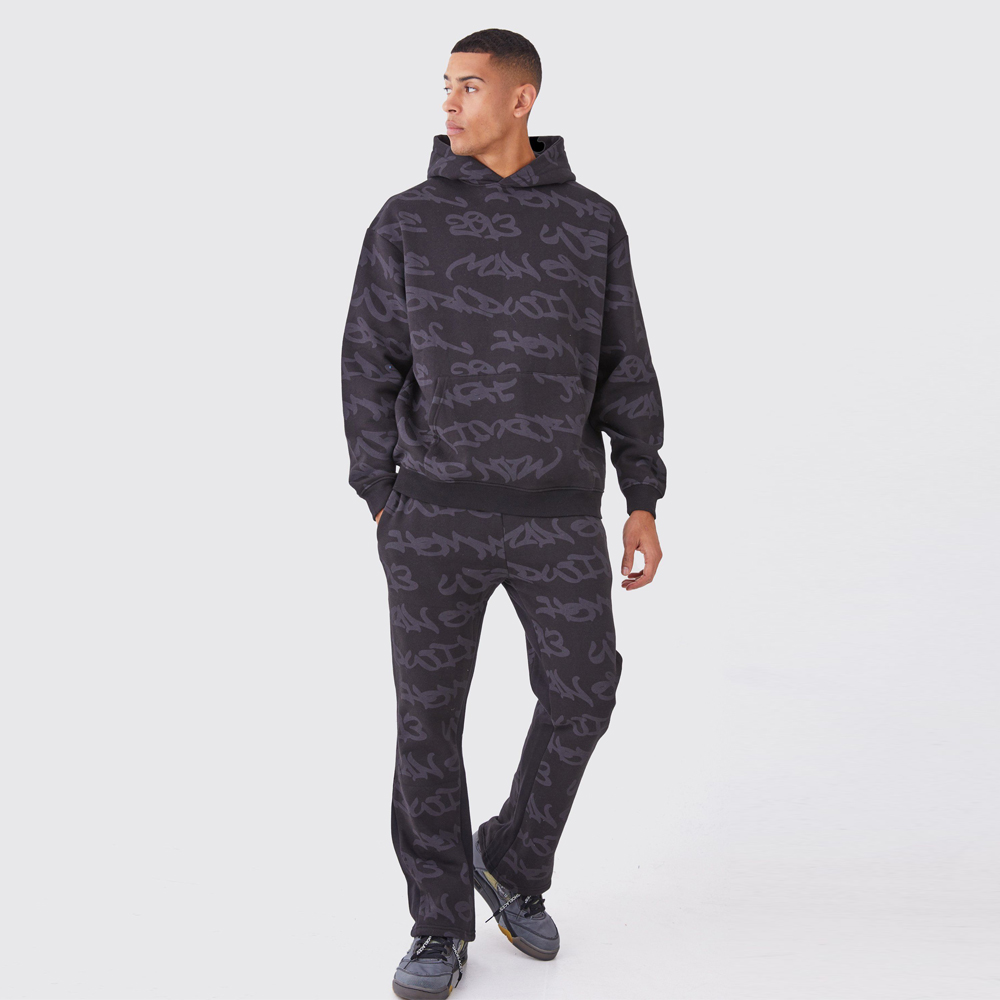 OvePRFTS-zed All Over Worldwide Graffiti Gusset Tracksuit