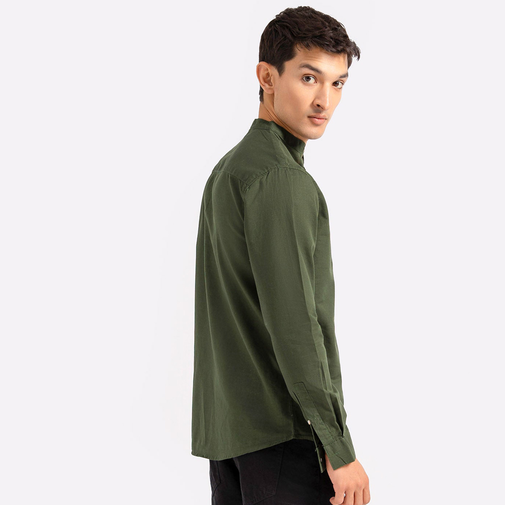 The “Nomad” Grandad Collar Henley