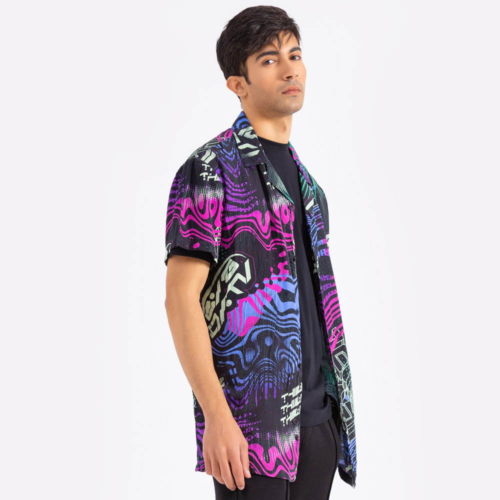 The “Cyber Wave” Resort Shirt