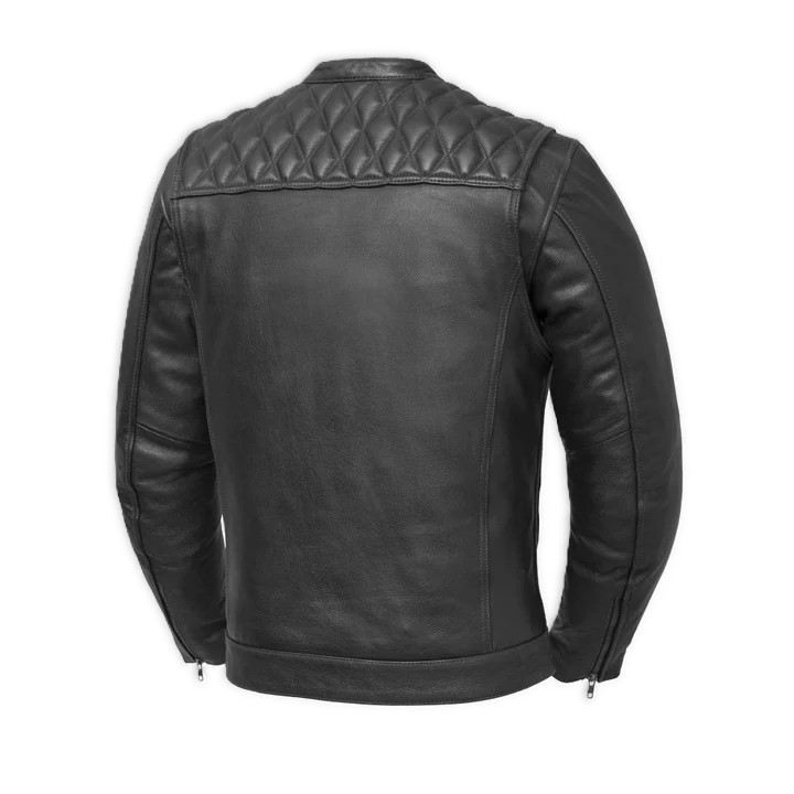 Ember Men’s Classic Leather Jacket