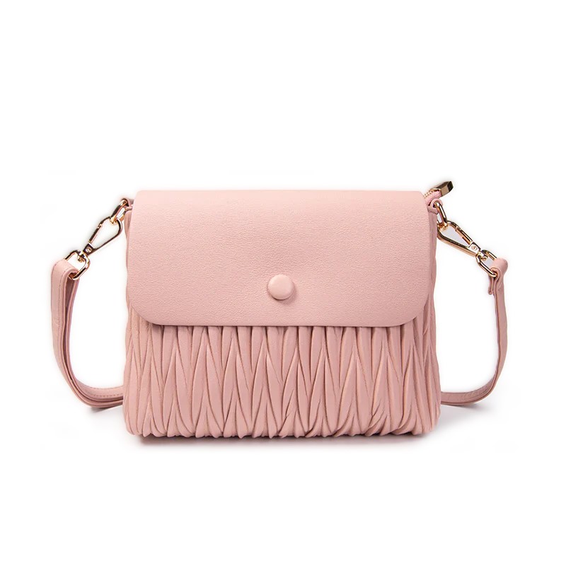 The Pleated Luxe Shoulder Bag