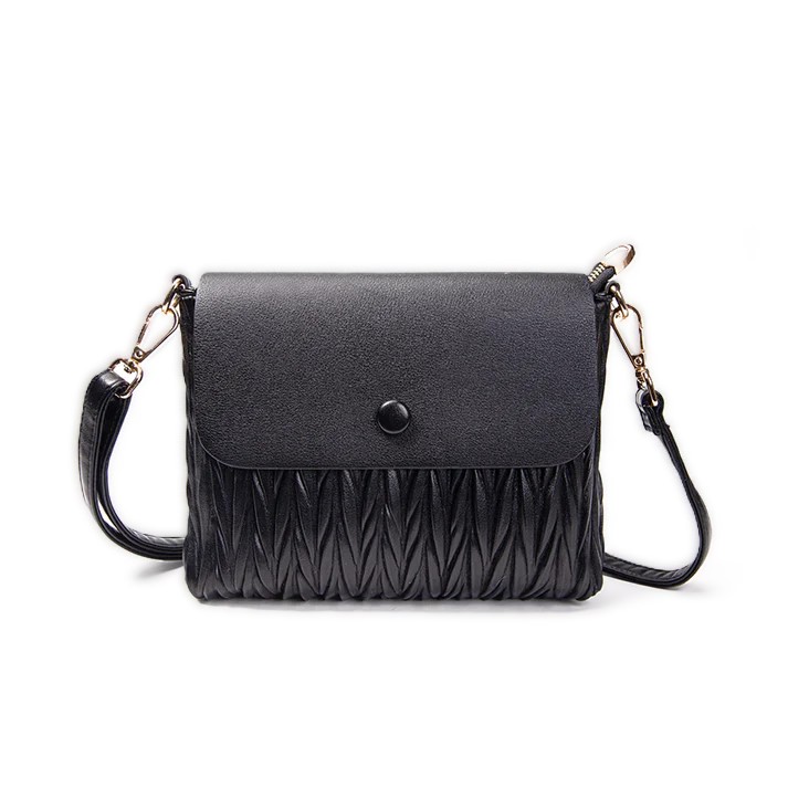 The Pleated Luxe Shoulder Bag