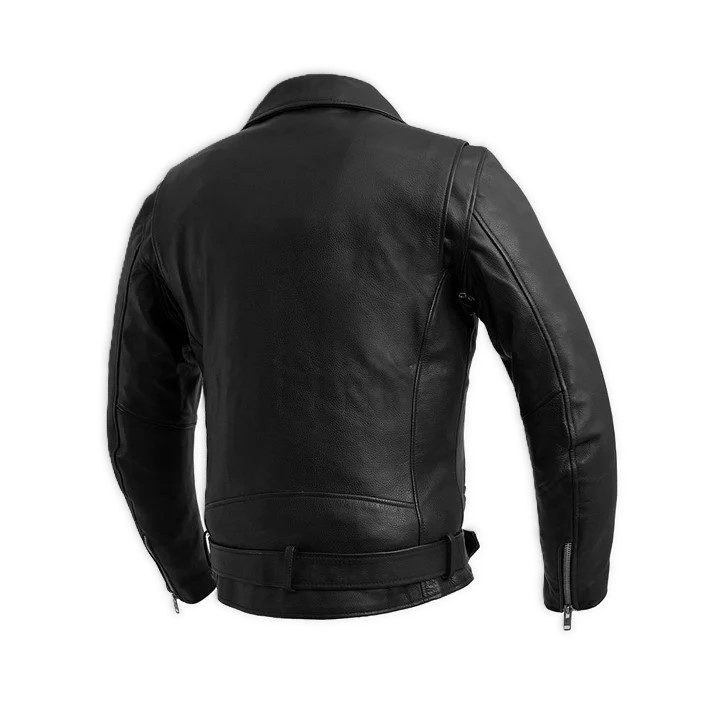 The Midnight Vanguard Biker Leather Jacket