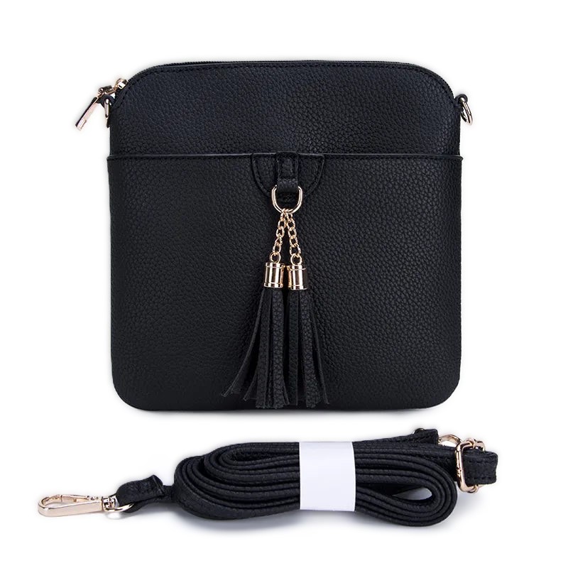 The Solstice Double Tassel Crossbody