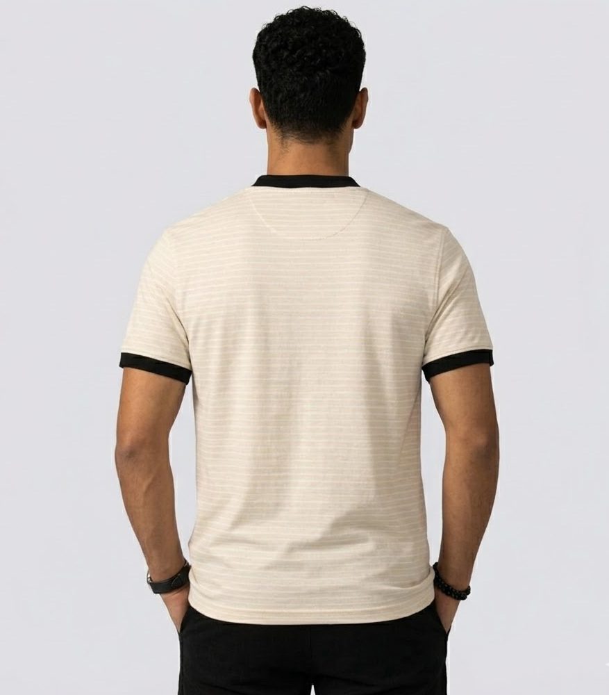 The Zenith Striped Quarter-Zip