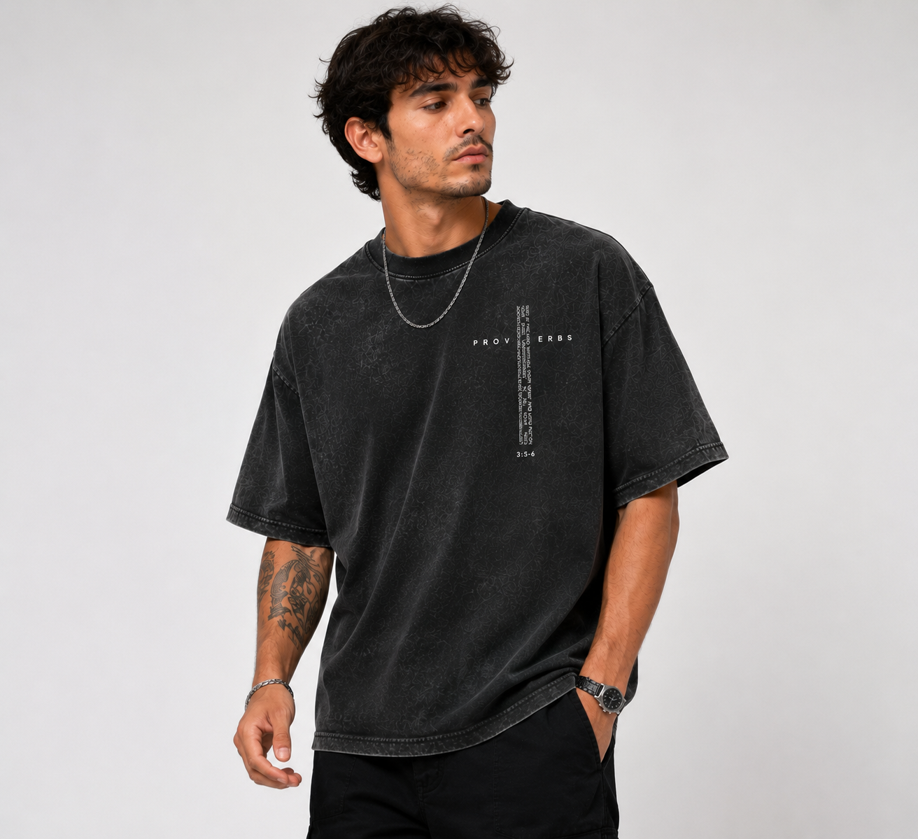 Premium Vintage Washed Graphic Oversized T-Shirt