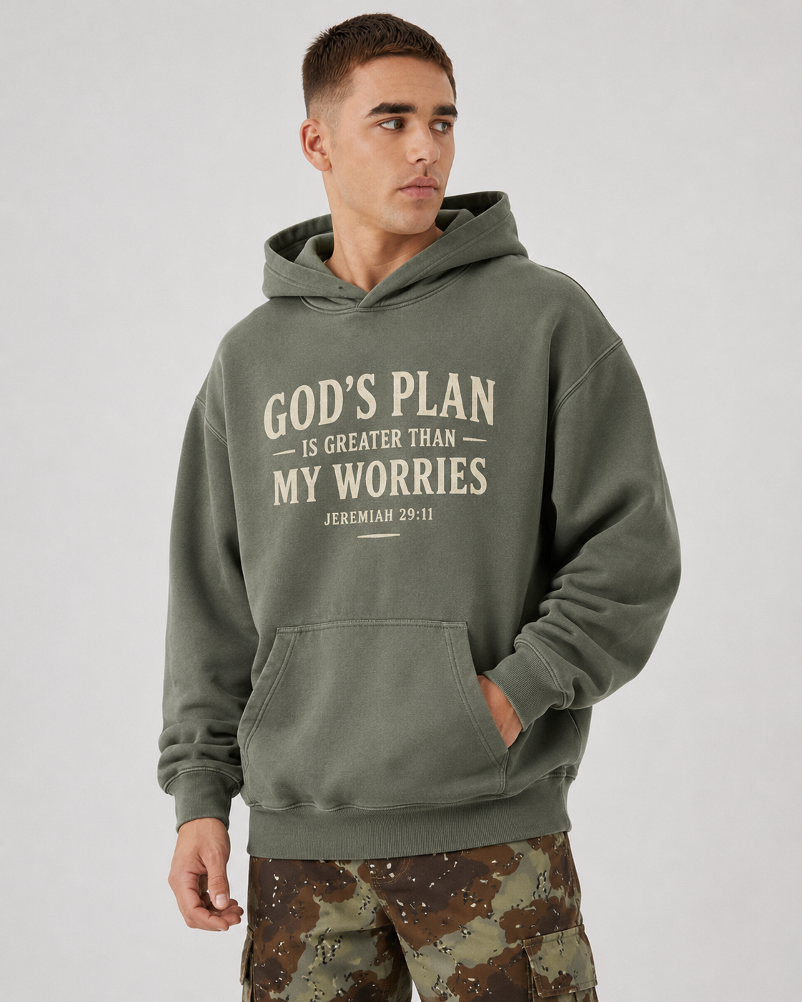 Men's Jeremiah 29:11 Christian Hoodie
