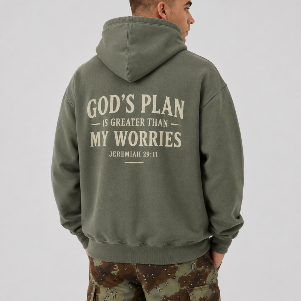 Men’s Jeremiah 29:11 Christian Hoodie